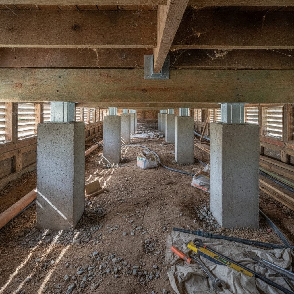 Pier & Beam Foundation Repair