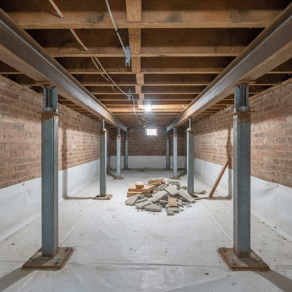 Crawl Space Support & Jacking