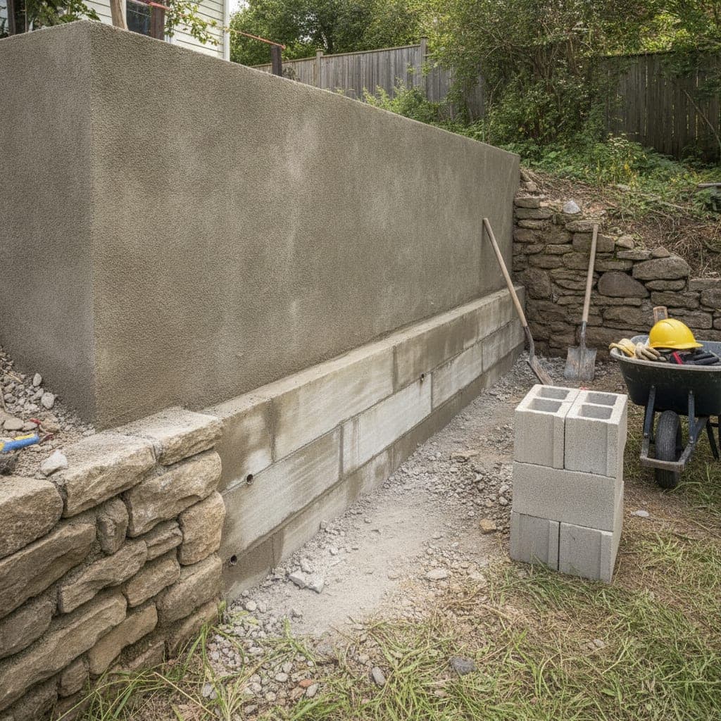 Retaining & Basement Wall Repair